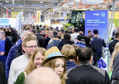 Viele Besucher, volle Gänge