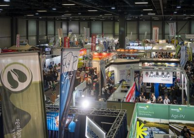 Halle 1 der RegioAgrar Bayern von oben